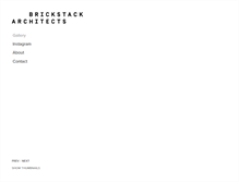 Tablet Screenshot of brick-stack.com
